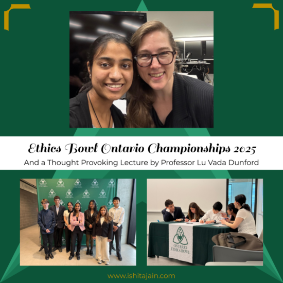 Post #86: Ethics Bowl Ontario Championships 2025